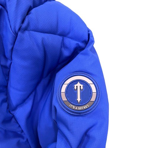 Trapstar Hooded Blue Puffer Jacket - Доставка 14 - 20 работни дни