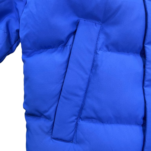 Trapstar Hooded Blue Puffer Jacket