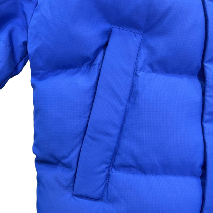 Trapstar Hooded Blue Puffer Jacket