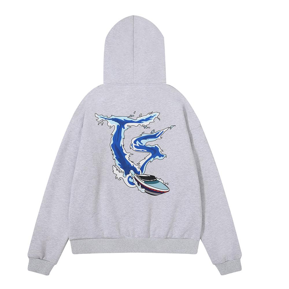 Trapstar Hoodie 'Wave' - Доставка 14 - 20 работни дни