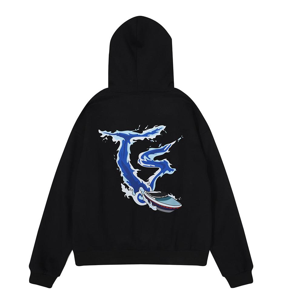 Trapstar Hoodie 'Wave' - Доставка 14 - 20 работни дни