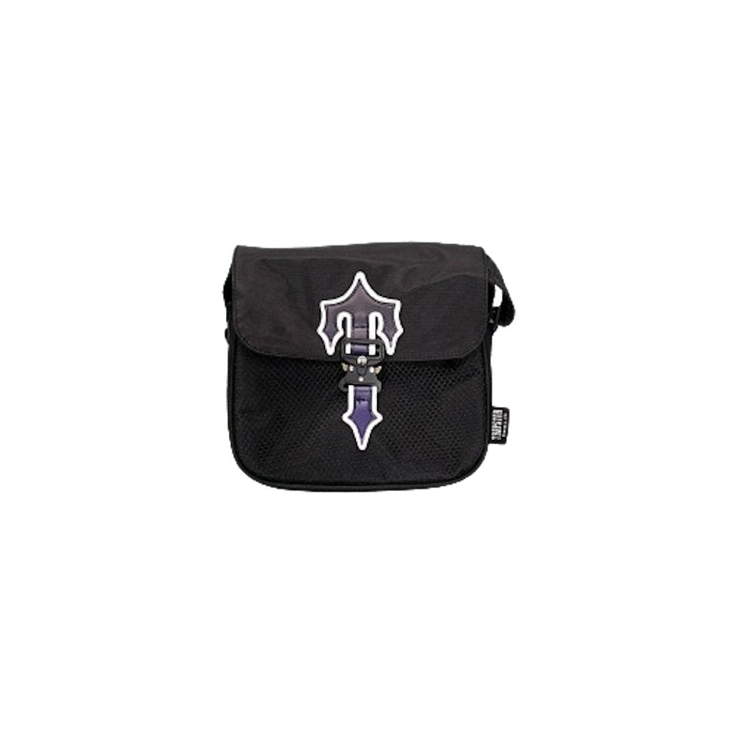 Trapstar Messenger Crossbody Black/Purple - Доставка до 7 дни