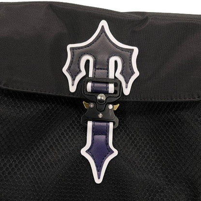 Trapstar Messenger Crossbody Black/Purple - Доставка до 7 дни