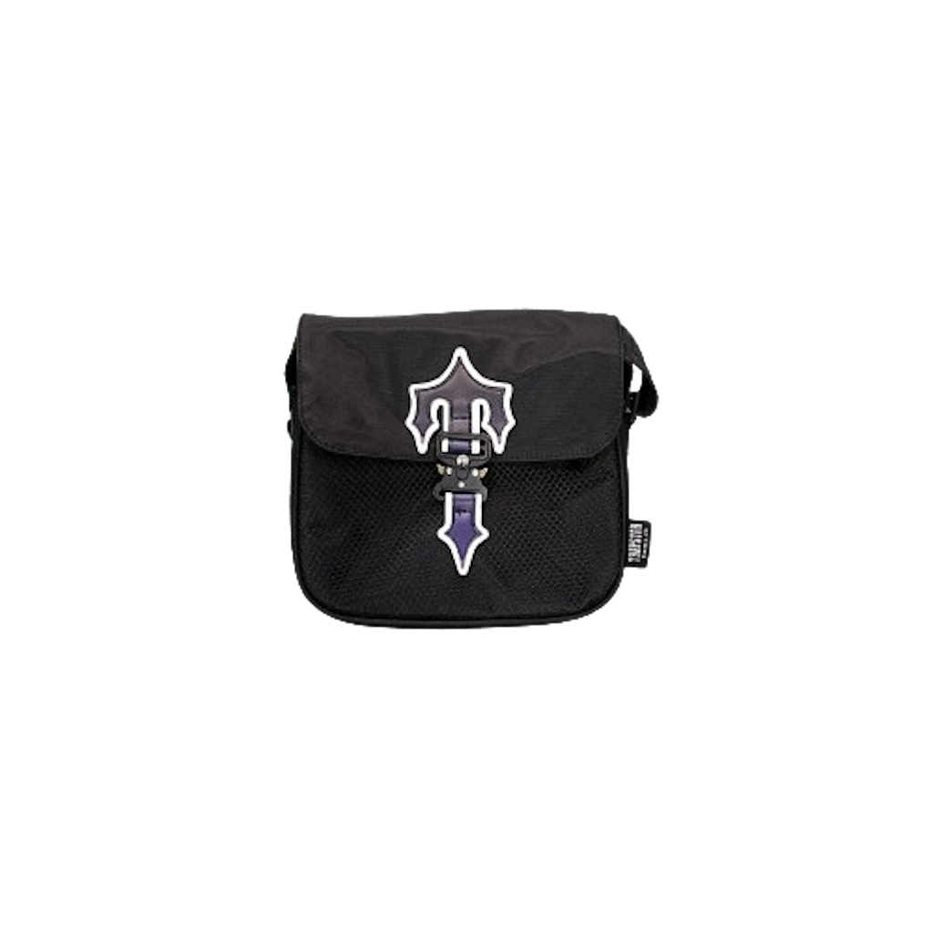 Trapstar Messenger Crossbody Black/Purple