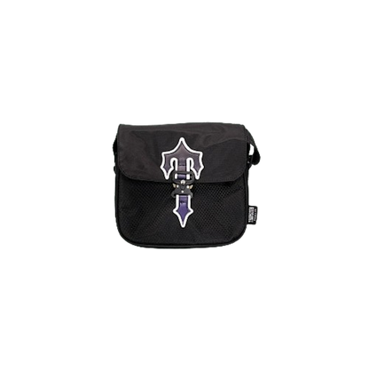 Trapstar Messenger Crossbody Black/Purple