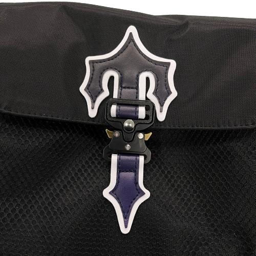 Trapstar Messenger Crossbody Black/Purple