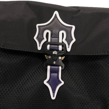 Trapstar Messenger Crossbody Black/Purple