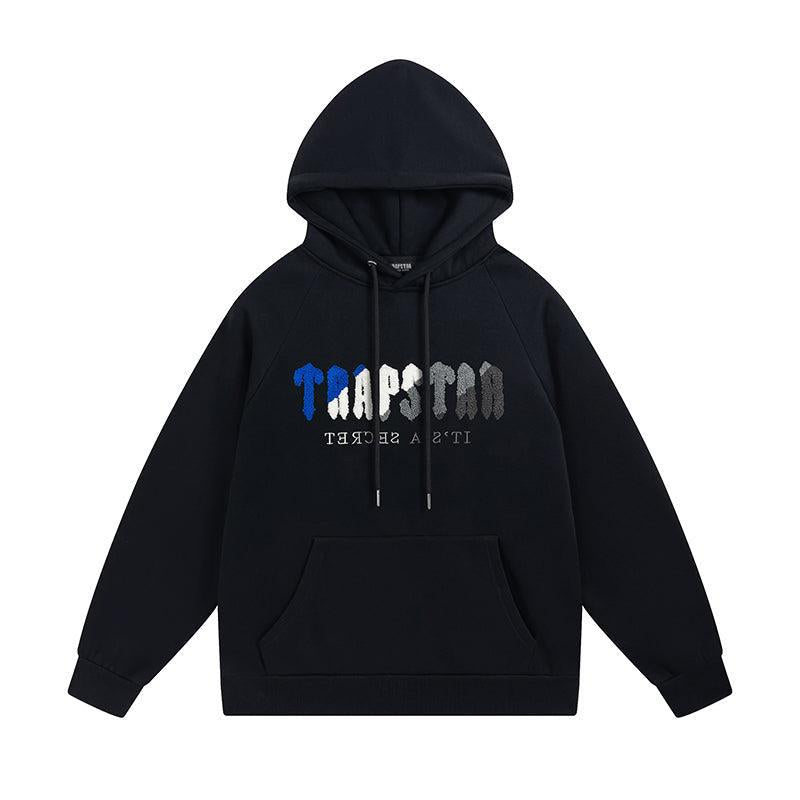 Trapstar Tracksuit 'It's a secret' Black/Grey Доставка за 1 работен ден *КОМПЛЕКТ* - Kicks INC.