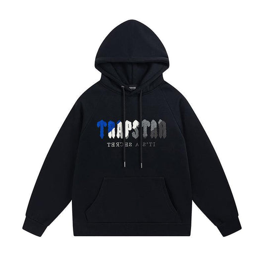 Trapstar Tracksuit 'It's a secret' Black/Grey Доставка за 1 работен ден *КОМПЛЕКТ* - Kicks INC.