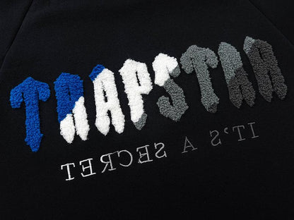 Trapstar Tracksuit 'It's a secret' Black/Grey Доставка за 1 работен ден *КОМПЛЕКТ* - Kicks INC.