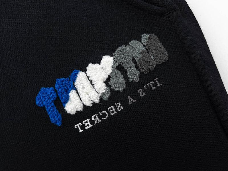 Trapstar Tracksuit 'It's a secret' Black/Grey Доставка за 1 работен ден *КОМПЛЕКТ* - Kicks INC.