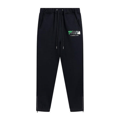 Trapstar Tracksuit 'It's a secret' Black/Grey/Green КОМПЛЕКТ - Доставка до 7 дни