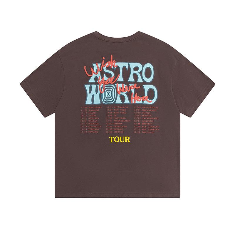 Travis Scott 'AstroWorld Tour' Brown - Доставка до 7 дни