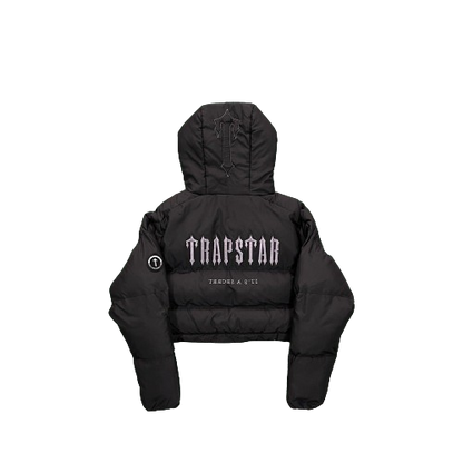 W Trapstar Decoded Hooded Puffer