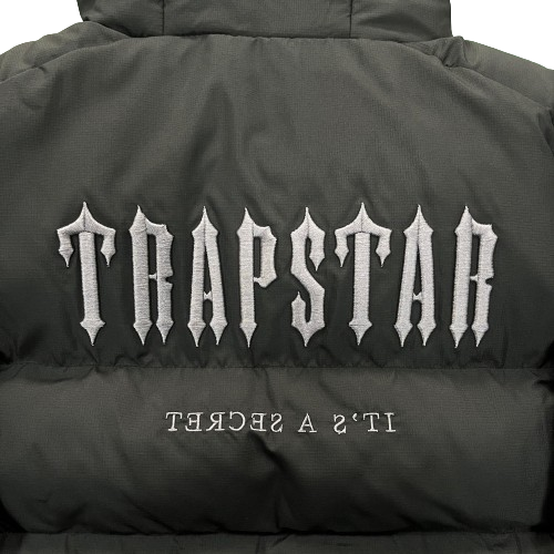 W Trapstar Decoded Hooded Puffer